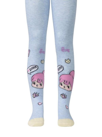 Колготки детские Conte Kids TIP-TOP, р.92-98 (14), 514 світло-блакитний