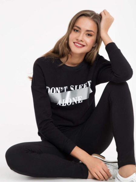 Экстрамягкий свитшот с термоэффектом 843 Экстрамягкий свитшот с термоэффектом 843