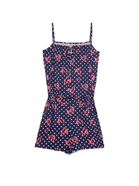 Комбинезон в точку с рисунком сердечки SOLE Комбинезон в точку с рисунком сердечки SOLE