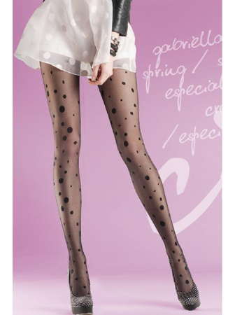 Колготки Gabriella Giny 20 den без трусиковой части Черный || Колготки Gabriella Giny 20 den без трусиковой части Черный