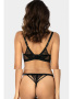 Комплект Ewa Bien Alizze - бюстгальтер формованный B313 и стринги C202 Черный