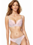 Комплект Kinga Mild - бюстгальтер push up PU-669 и полные трусики P-669/2 Пепельно-розовый
