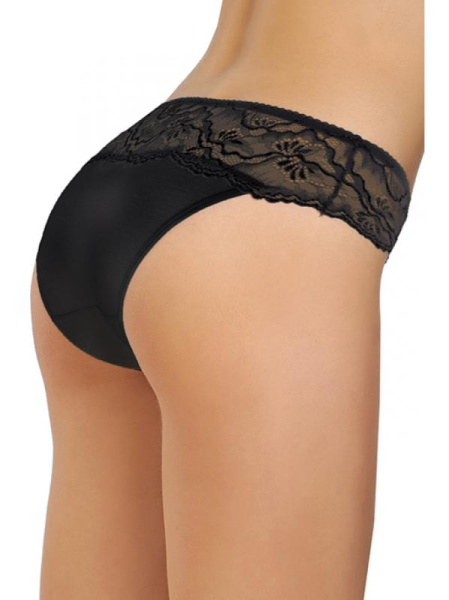 Полные трусики ORO Beatricia 2205 Черный Полные трусики ORO Beatricia 2205 Черный