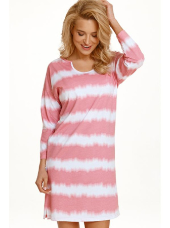 Ночная рубашка Taro Carla 2568 Розово-белый