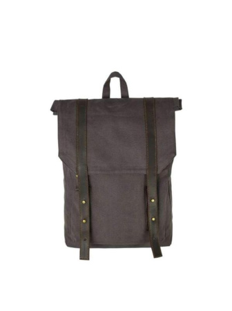 Рюкзак Унисекс Exodus Leather  Canvas  Коричневый R0502Ex041