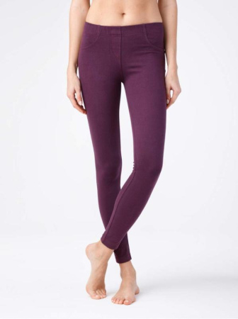 Моделирующие джеггинсы с эффектом &quot;PUSH UP&quot; ALESSANDRA, р.170-90, bordo