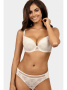 Комплект Ewa Bien Laura - бюстгальтер push up B214 и бразилианки C511 Кремовый || Комплект Ewa Bien Laura - бюстгальтер push up B214 и бразилианки C511 Кремовый
