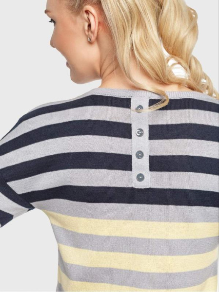 ВТЖП Джемпер жін. CONTE ELEGANT LDK008 16С-73СП, р.170,176-84, синій-жовтий ВТЖП Джемпер жін. CONTE ELEGANT LDK008 16С-73СП, р.170,176-84, синій-жовтий