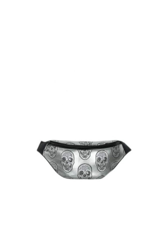 Сумка - Бананка На Пояс Exodus Skulls Серебряный P2114Ex991