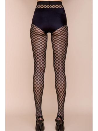 Колготки Gabriella Beth 30 den без трусиковой части Черный