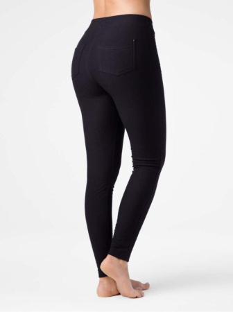 Джеггинсы с высокой посадкой и термоэффектом WINDY+, р.170-106, Nero || Джеггинсы с высокой посадкой и термоэффектом WINDY, р.170-102, Nero