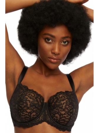 Бюстгальтер с мягкой чашкой Kinga Raven SC-820 Черный