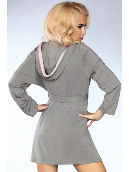 Халат LivCo Corsetti Model 100 Мокко-розовый