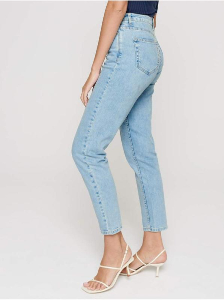 Ультракомфортные джинсы Mom Fit особой варки с высокой посадкой CON-188