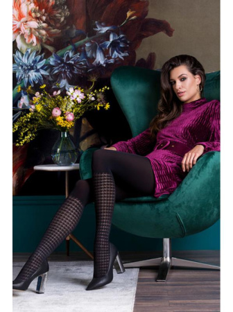 Колготки Gabriella Cloe 60 den без трусиковой части  Черный || Колготки Gabriella Cloe 60 den без трусиковой части  Черный