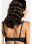 Бюстгальтер push up Ewa Bien Alba B214 Черный с вышивкой || Бюстгальтер push up Ewa Bien Alba B214 Черный с вышивкой