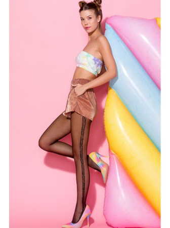 Колготки Gabriella Kaya 20 den без трусиковой части Черный || Колготки Gabriella Kaya 20 den без трусиковой части Черный