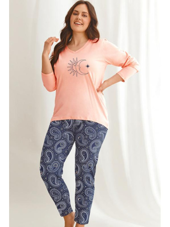 Пижама Taro Omena 2611 Розово-синий