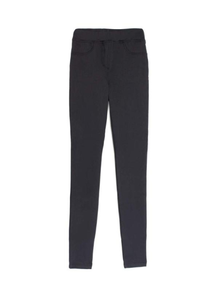 Моделирующие джеггинсы с высокой посадкой ALEKSA NEW, р.170-98, rainy asphalt