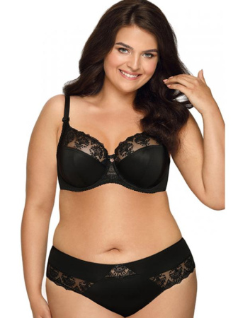 Комплект Ava Freesia - бюстгальтер с мягкой чашкой AV 1922 и полные трусики AV 1921 Черный