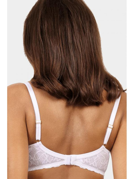 Бюстгальтер push up Ewa Bien Bella B214 Бело-розово-салатовый