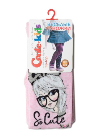 Колготки детские Conte Kids TIP-TOP 19С-36СП || Колготки дитячі Conte Kids TIP-TOP 19С-36СП, р. 128-134 (20), 545 білий