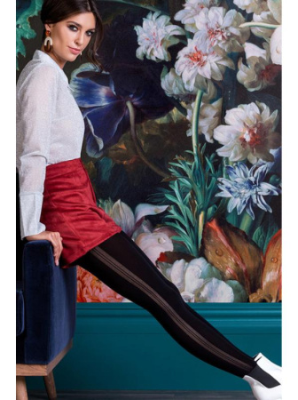 Колготки Gabriella Adele 60 den без трусиковой части  Черный