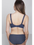 Комплект Samanta Adora - бюстгальтер с мягкой чашкой A122 и полные трусики B400 Сине-бежевый || Комплект Samanta Adora - бюстгальтер с мягкой чашкой A122 и полные трусики B400 Сине-бежевый