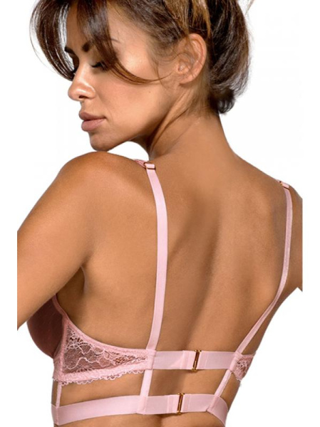 Бюстье с мягкой чашкой без косточек Ewa Bien Safona B910 Розовый