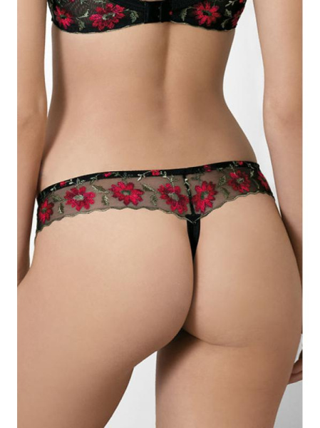 Стринги Ewa Bien Abigeil C201 Черно-красный Стринги Ewa Bien Abigeil C201 Черно-красный