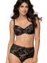 Комплект Ava Oh My - бюстгальтер push up AV 1858 и бразилианки AV 1858/b Черно-бежевый || Комплект Ava Oh My - бюстгальтер push up AV 1858 и бразилианки AV 1858/b Черно-бежевый