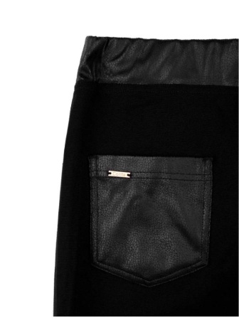 Ультрамодные комбинированные джеггинсы SHINE, р.170-98, Nero || Ультрамодные комбинированные джеггинсы SHINE, р.170-98, Nero