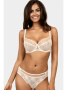 Комплект Ewa Bien Laura - бюстгальтер с мягкой чашкой B103 и бразилианки C322 Кремовый || Комплект Ewa Bien Laura - бюстгальтер с мягкой чашкой B103 и бразилианки C322 Кремовый