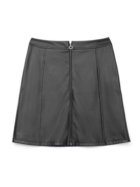 Юбка А-силуэта с напылением &quot;под кожу&quot; LITA