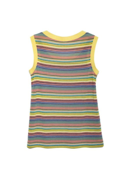 Топ в полоску с эластичными манжетами LD 921-1 Топ в полоску с эластичными манжетами LD 921-1