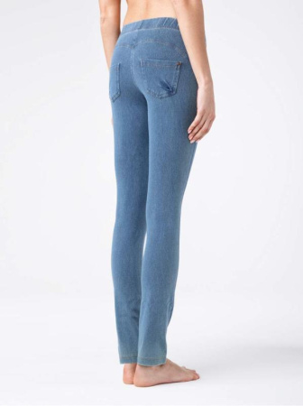 Моделирующие джеггинсы из денима MUZA, р.170-98, bright blue || Моделюючі джеггінси з деніму MUZA, р. 170-98, bright blue