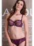 Комплект Samanta Papilio - бюстгальтер с мягкой чашкой A122 и полные трусики B300 Бургунд || Комплект Samanta Papilio - бюстгальтер с мягкой чашкой A122 и полные трусики B300 Бургунд