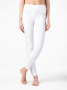 Белые джеггинсы с декоративным кантом WAVE, р.164-90, white || Білі джеггінси з декоративним кантом WAVE, р. 164-90, white