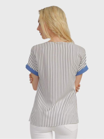 ВТЖ Блуза жін. CE LBL 724, р.170-100-106, біло-блакитний