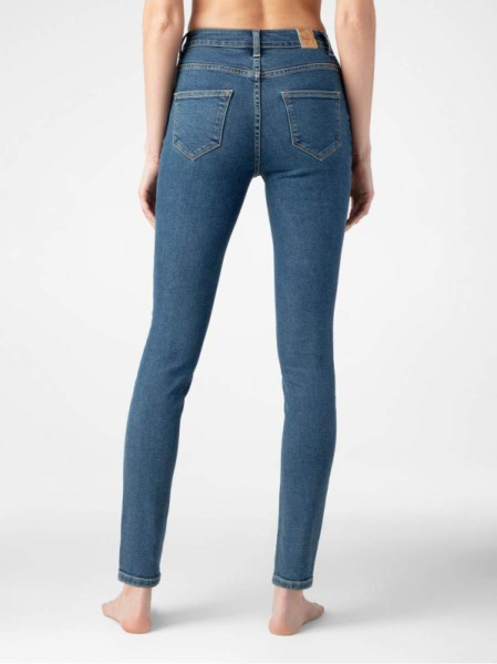 Моделирующие джинсы skinny с высокой посадкой CON-275