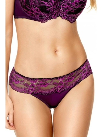 Стринги Kinga Grace S-706/1 Черно-фиолетовый Стринги Kinga Grace S-706/1 Черно-фиолетовый