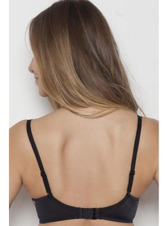 Бюстгальтер с мягкой чашкой Samanta Florence A122 Черно-телесный || Бюстгальтер с мягкой чашкой Samanta Florence A122 Черно-телесный