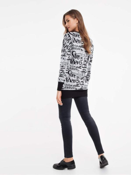 Ультрамодная туника из вискозной пряжи "ощущение шелка" 840 Ультрамодная туника из вискозной пряжи "ощущение шелка" 840