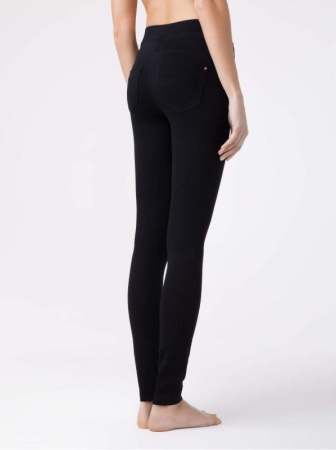 Моделирующие джеггинсы с эффектом &quot;Push Up&quot; IN COSMO || Моделирующие джеггинсы с эффектом &quot;Push Up&quot; IN COSMO, р.164-90, purple bloom