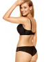 Комплект Kinga - бюстгальтер push up Chloe PU-727 и полные трусики Sophie P-427/2 Черный