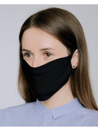 Пов&apos;язка на обличчя 20С-50СП, р.12 х 18, 000 чорний