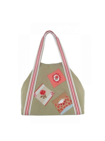 Сумка Женска Exodus Patchwork Бежевая S2501Ex05.1