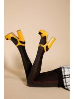 Колготки Gabriella Lotta 60 den без трусиковой части  Черно-графитовый Колготки Gabriella Lotta 60 den без трусиковой части  Черно-графитовый