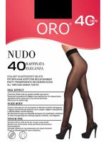 Колготки ORO Nudo 40 den без трусиковой части Черный