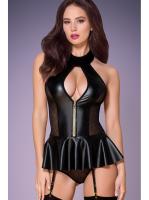 Комплект Obsessive 859-COR-1 corset Черный